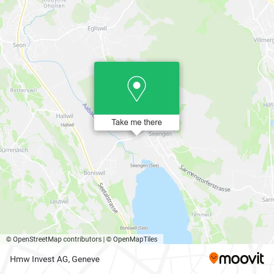 Hmw Invest AG map