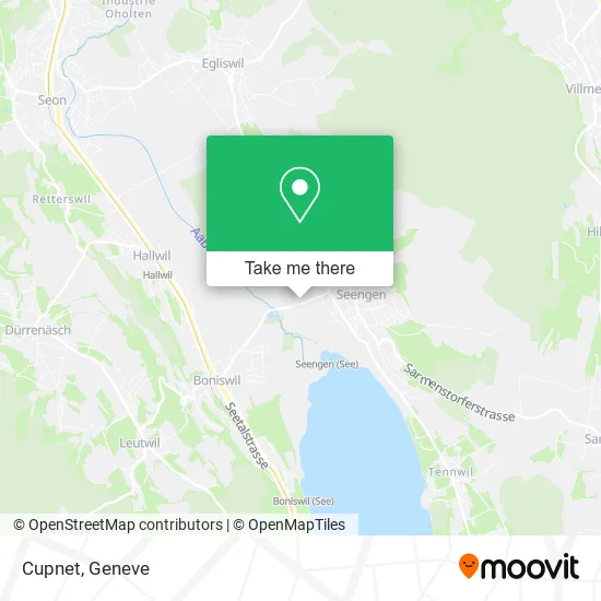 Cupnet map