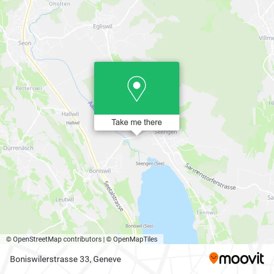 Boniswilerstrasse 33 map