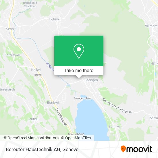 Bereuter Haustechnik AG map