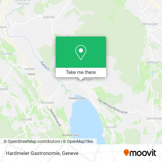 Hardmeier Gastronomie map