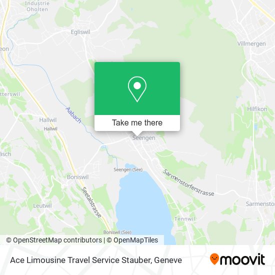 Ace Limousine Travel Service Stauber map