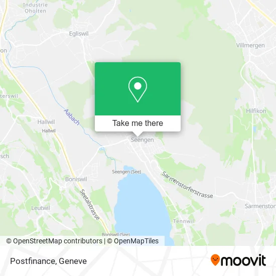 Postfinance map