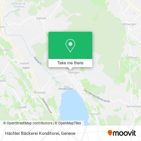 Hächler Bäckerei Konditorei map