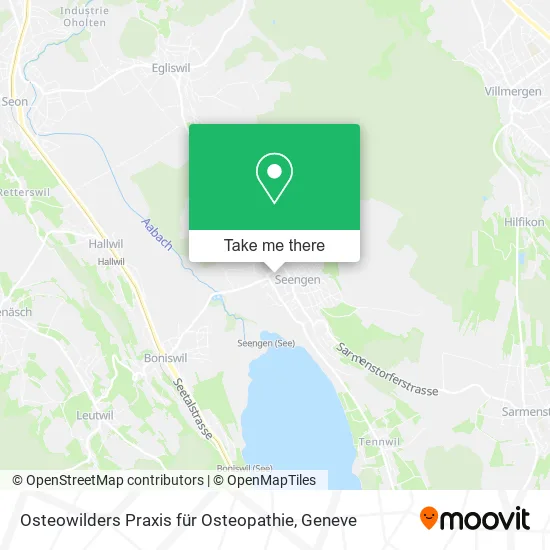 Osteowilders Praxis für Osteopathie map