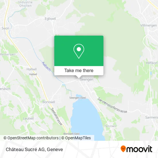 Château Sucré AG map