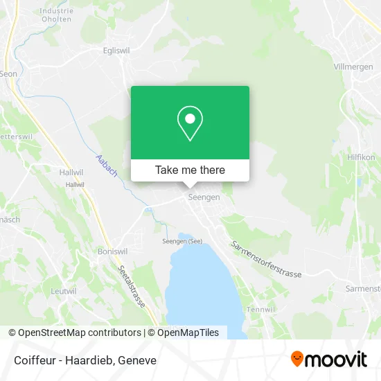 Coiffeur - Haardieb map