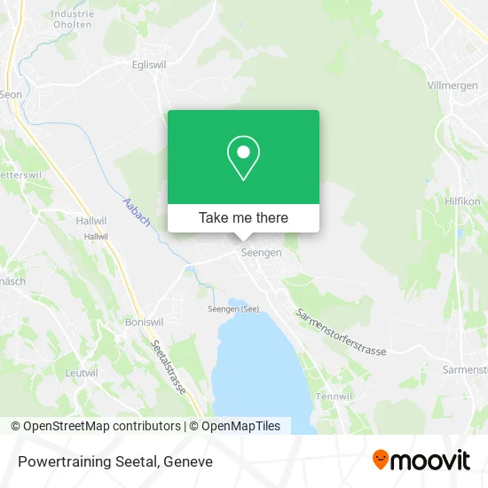 Powertraining Seetal map