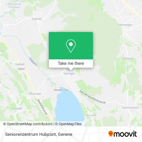 Seniorenzentrum Hubpünt map