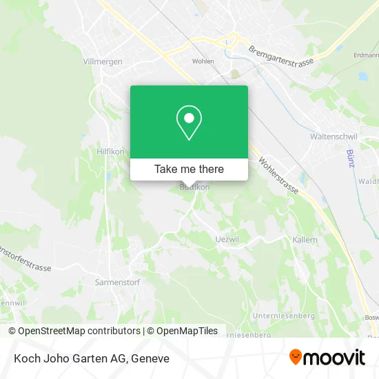 Koch Joho Garten AG map