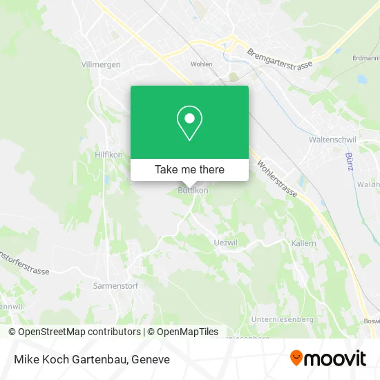 Mike Koch Gartenbau map