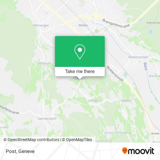 Post map