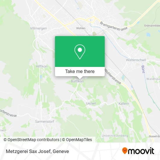 Metzgerei Sax Josef map