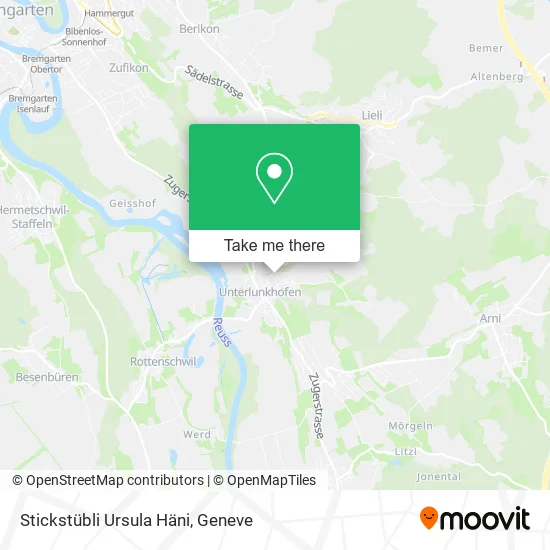 Stickstübli Ursula Häni map