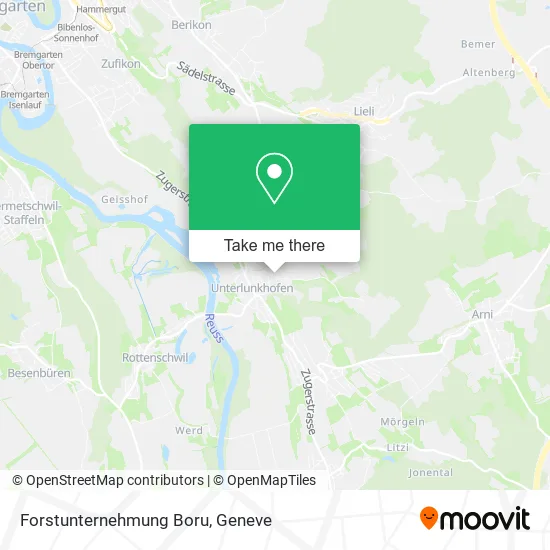 Forstunternehmung Boru map