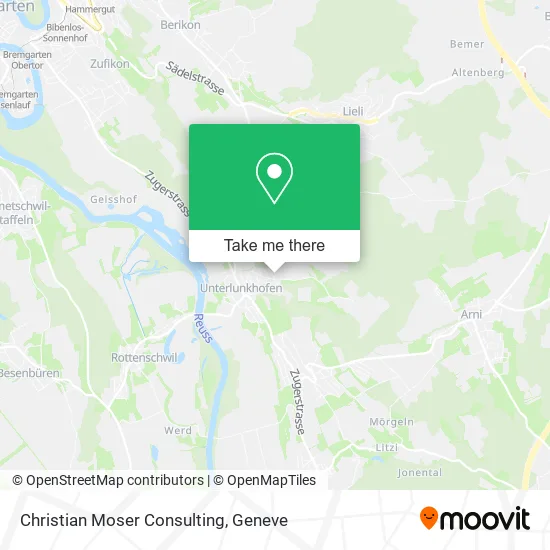 Christian Moser Consulting map