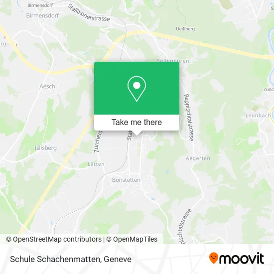 Schule Schachenmatten map