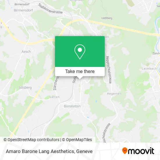 Amaro Barone Lang Aesthetics map