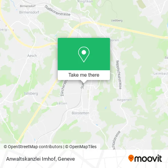 Anwaltskanzlei Imhof map