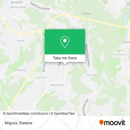 Migros map