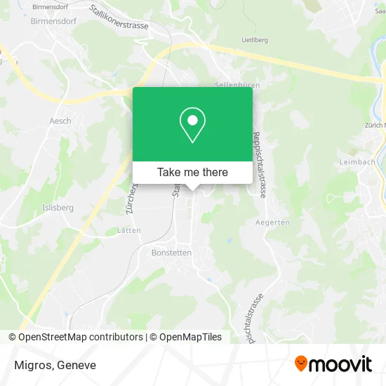 Migros map