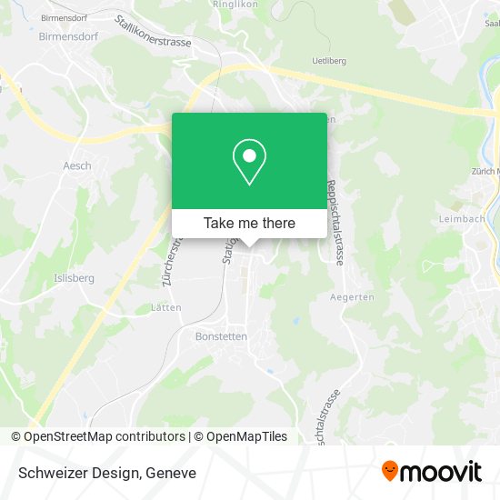 Schweizer Design map