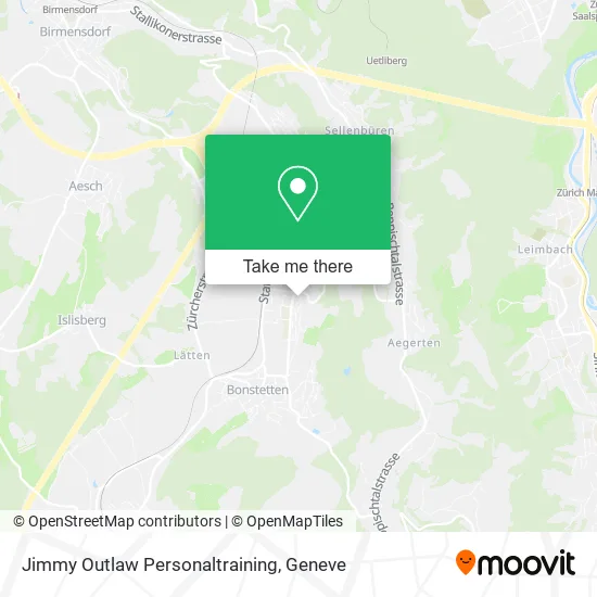 Jimmy Outlaw Personaltraining map