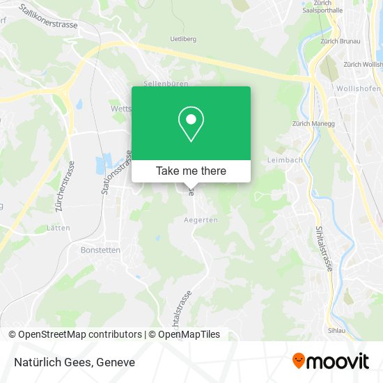 Natürlich Gees map