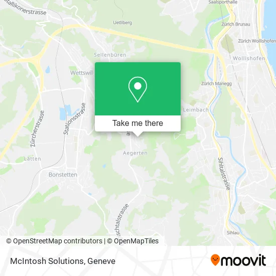 McIntosh Solutions map