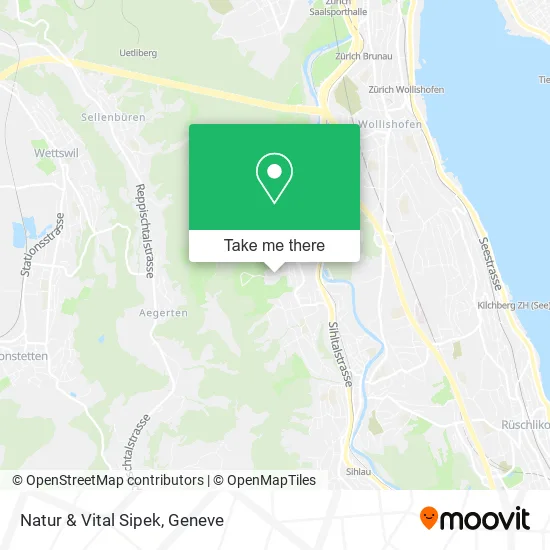 Natur & Vital Sipek map