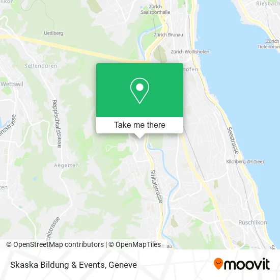 Skaska Bildung & Events map