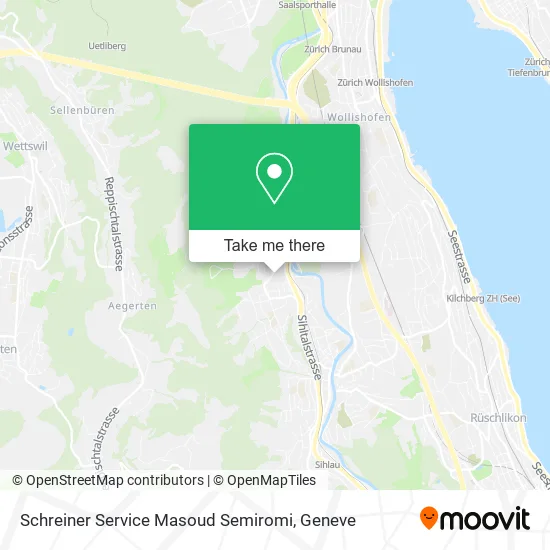Schreiner Service Masoud Semiromi map