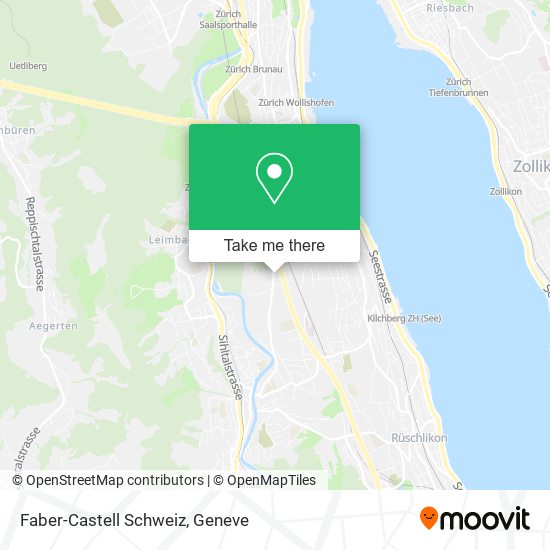 Faber-Castell Schweiz map