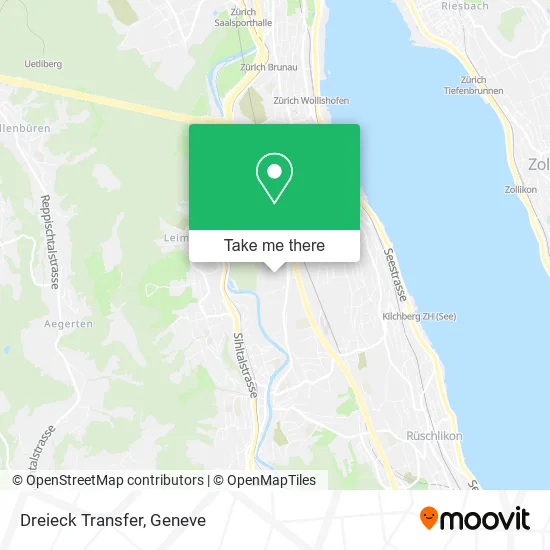 Dreieck Transfer map