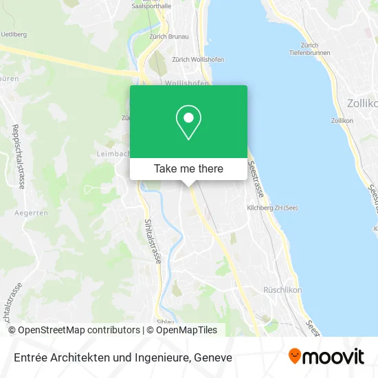 Entrée Architekten und Ingenieure map