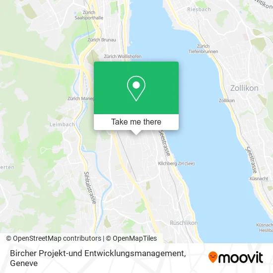 Bircher Projekt-und Entwicklungsmanagement map