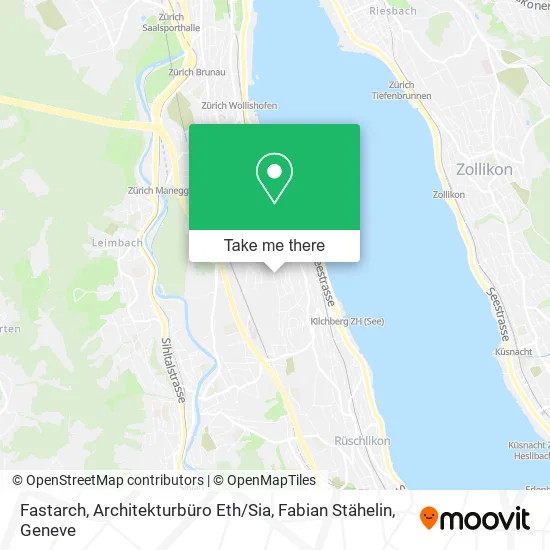 Fastarch, Architekturbüro Eth / Sia, Fabian Stähelin map