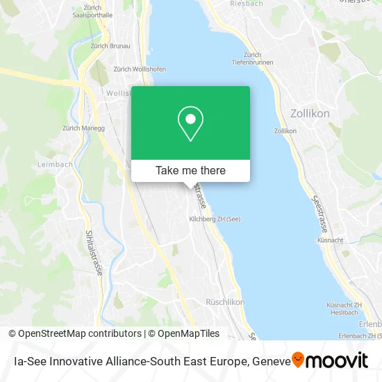 Ia-See Innovative Alliance-South East Europe map