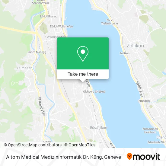Aitom Medical Medizininformatik Dr. Küng map