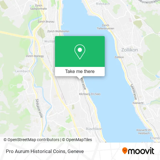 Pro Aurum Historical Coins map