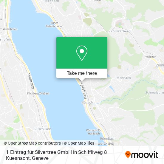 1 Eintrag für Silvertree GmbH in Schiffliweg 8 Kuesnacht map