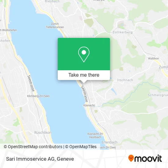 Sari Immoservice AG map