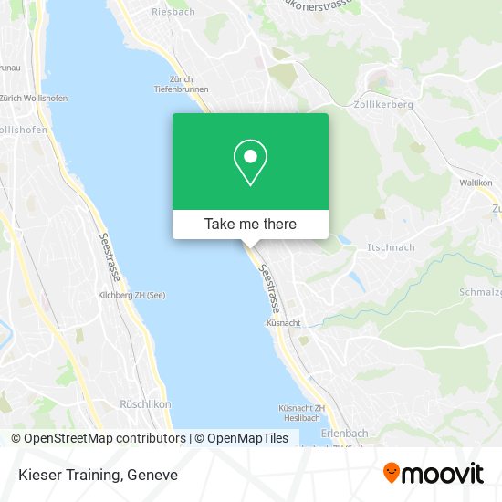 Kieser Training map