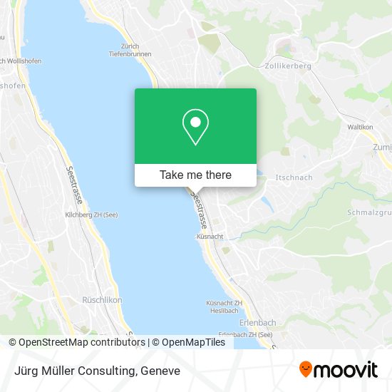 Jürg Müller Consulting map