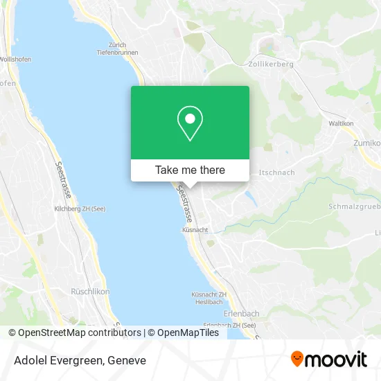 Adolel Evergreen map