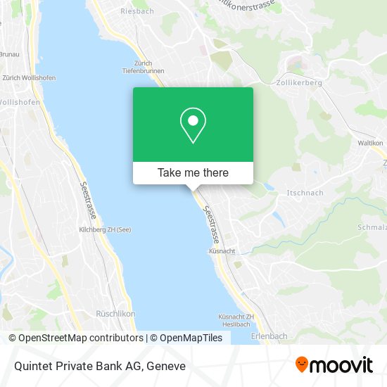 Quintet Private Bank AG map