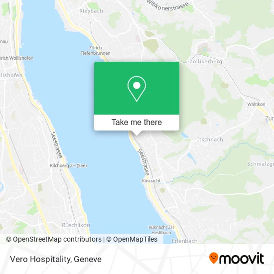 Vero Hospitality map