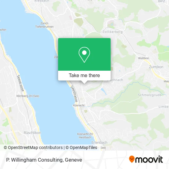 P. Willingham Consulting map