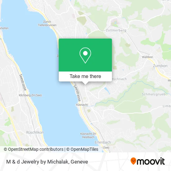 M & d Jewelry by Michalak map