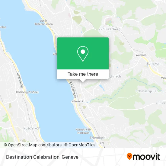 Destination Celebration map